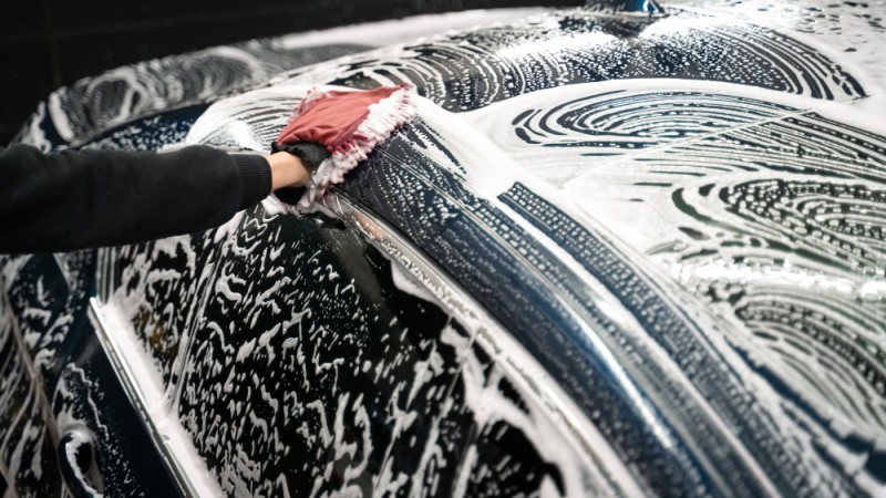 Cleaning / Protection and Waterproofing of a Cabriolet Fabric Soft Top