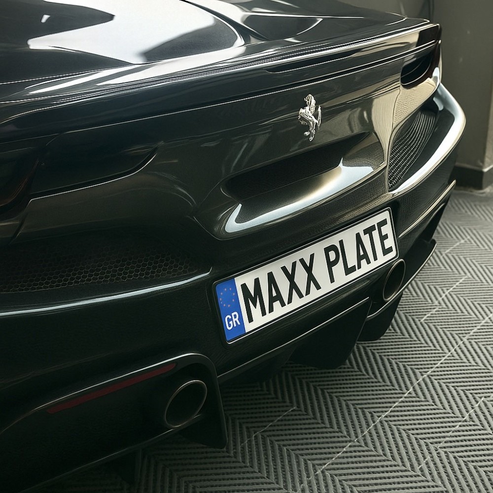 Maxx Plate Innovative License Plate Frame Set For 2 Plates