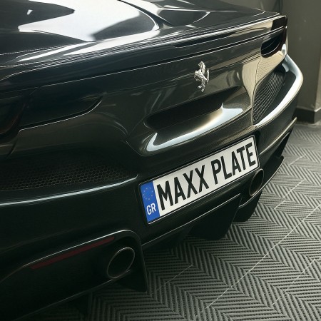 Maxx Plate Innovative License Plate Frame Set For 2 Plates