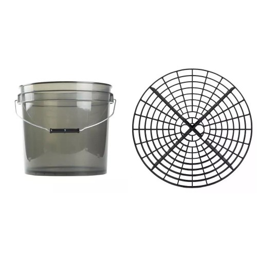 Wash Bucket With Gritt Guard 13lt Vehicle Wash Bucket With Grit Guard