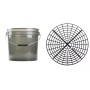 Wash Bucket With Gritt Guard 13lt Vehicle Wash Bucket With Grit Guard
