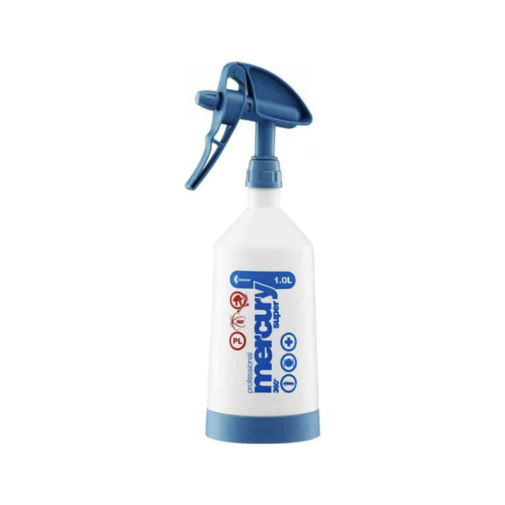 Kwazar Mercury Super 360° Cleaning Pro+ Blue 1lt Sprayer Hand Sprayer
