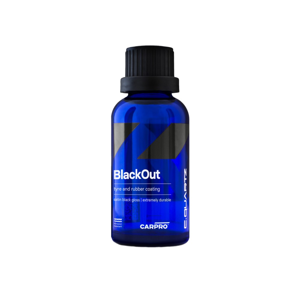 CarPro CQUARTZ Black Out 2.0 Tyre Dressing And Sealant 50ml