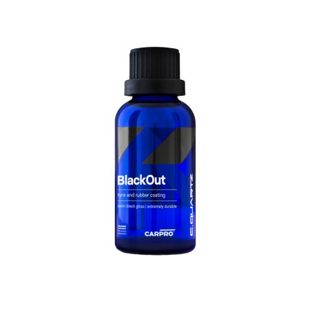 CarPro CQUARTZ Black Out 2.0 Tyre Dressing And Sealant 50ml