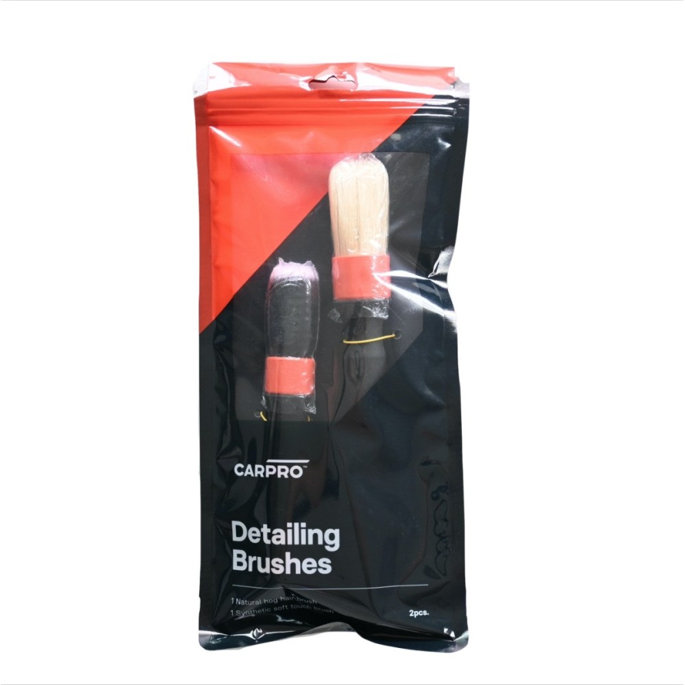 CarPro Detailing Brush Set 2pieces 2-Piece Car Detailing Brush Set