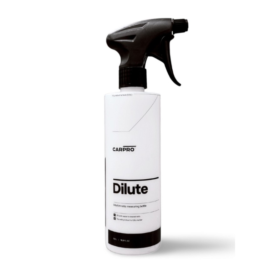 CarPro Dilute Empty Bottle 500ml Dilution Ratio Bottle