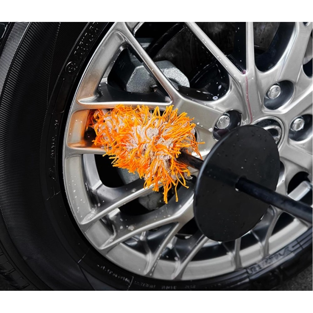 CarPro Flat Spot Wheel Brush Kit Car Wheel Cleaning Brush Set