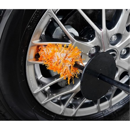CarPro Flat Spot Wheel Brush Kit Car Wheel Cleaning Brush Set