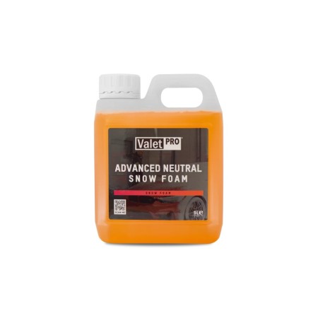 ValetPro Advance Neutral Snow Foam 1lt Low-Foaming Pre-Wash Foam