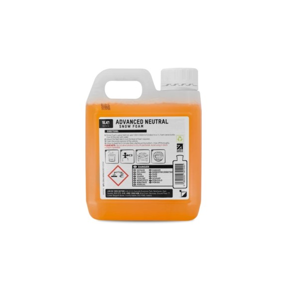 ValetPro Advance Neutral Snow Foam 1lt Low-Foaming Pre-Wash Foam