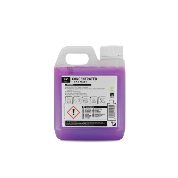 ValetPro Concentrated Car Wash 1lt Concentrated Car Wash Shampoo