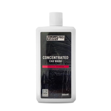 ValetPro Concentrated Car Wash 500ml Concentrated Car Wash Shampoo