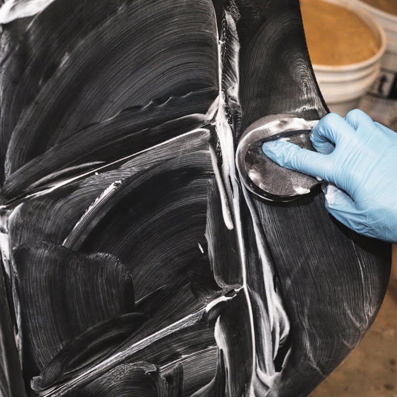 ValetPro Black Wax Applicator Soft Foam Applicator Pad