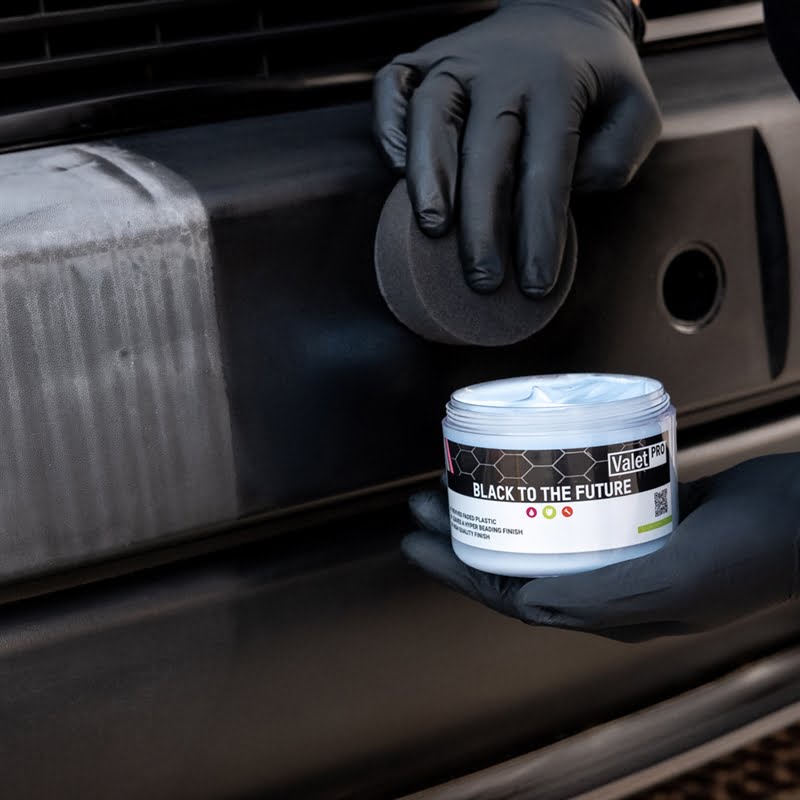 ValetPro Black To The Future 250ml – Plastic Trim Reviver Exterior Plastic Restorer