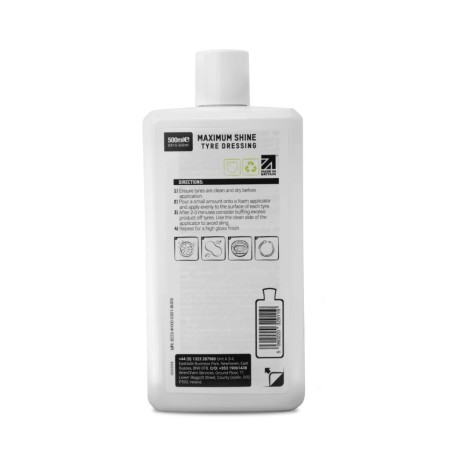 ValetPro Maximum Shine Tyre Gel 500ml Tyre Dressing And Shine