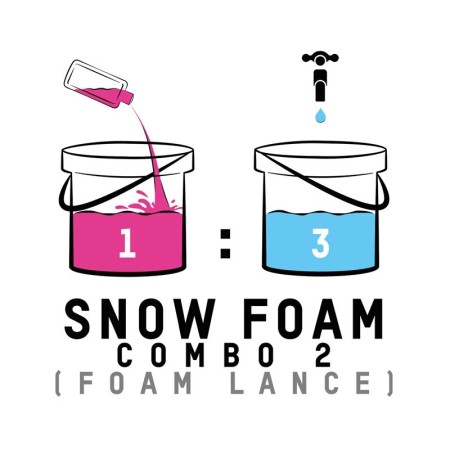 ValetPro Snow Foam Combo2 5lt High-Foaming Pre-Wash Foam