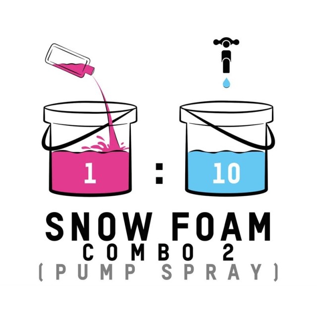 ValetPro Snow Foam Combo2 5lt High-Foaming Pre-Wash Foam